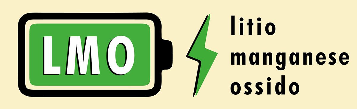 batterie LMO (Litio-Manganese-Ossido)