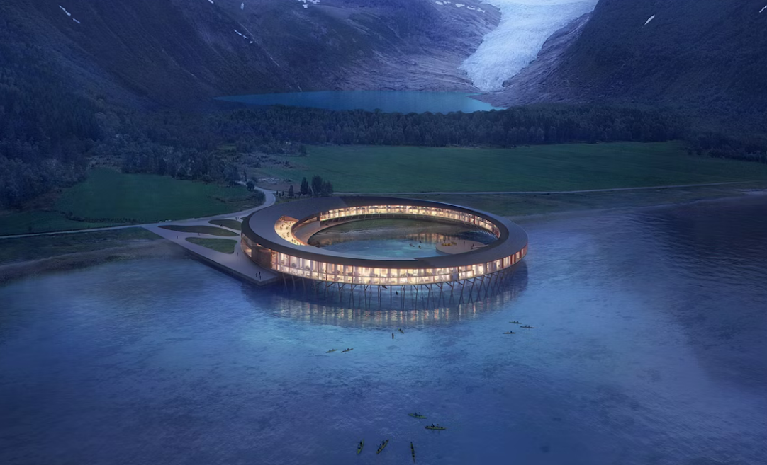 Svart, primo albergo ad energia positiva del Circolo Polare Artico