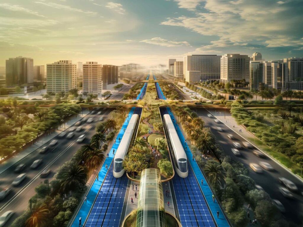 Dubai Green Spine: l’autostrada più ecologica al mondo