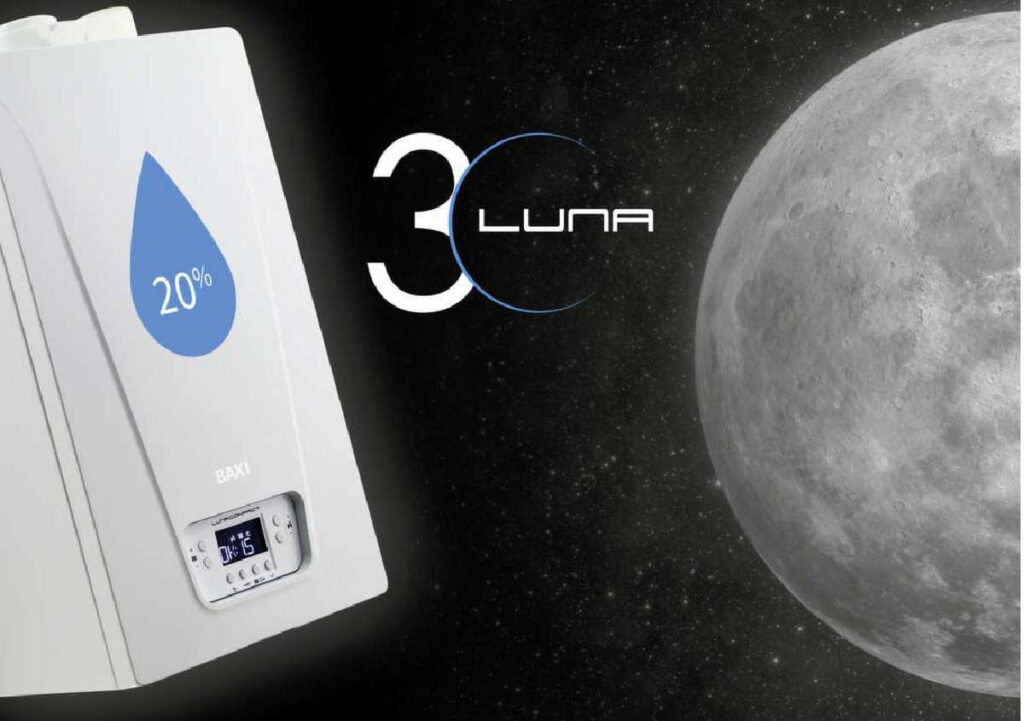 Caldaie Baxi serie Luna: 30 anni di comfort e tecnologia al top