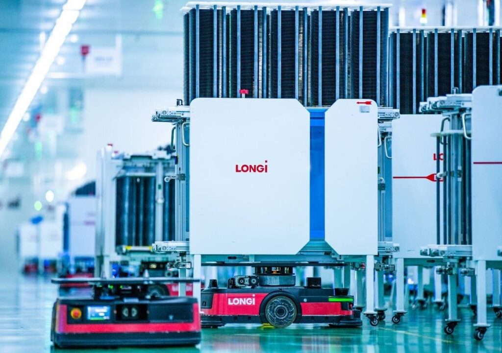 Grazie all’AI la Lighthouse Factory di LONGi raggiunge risultati straordinari