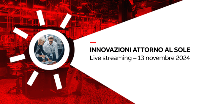 Innovazioni attorno al Sole