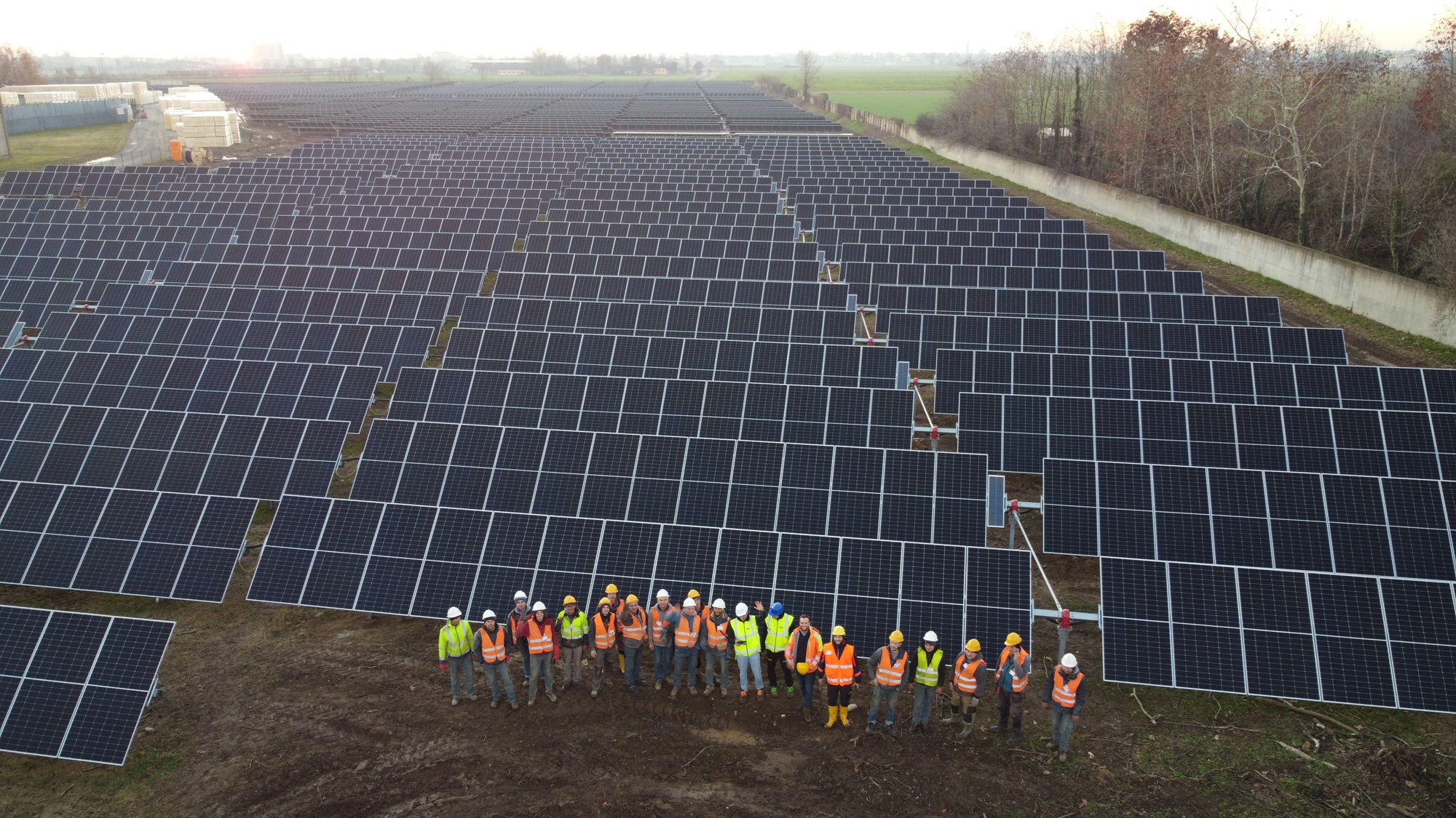 L'impianto fotovoltaico di Vidalengo