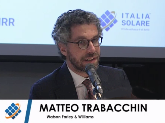 Matteo Trabacchin, avvocato dello studio legale Wilson Farley & Williams