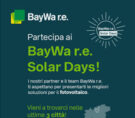 Partecipa alle prossime tappe dei BayWa r.e. Solar Days!