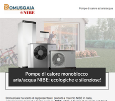 Ecologiche e silenziose: le pompe di calore monoblocco NIBE 2