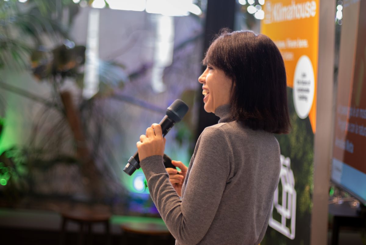 L'intervento della Professoressa Annalisa Metta esperta di Architettura del Paesaggio presso l’Università Roma Tre alla presentazione di Klimahouse