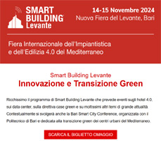 Gli imperdibili eventi di Smart Building Levante – Bari novembre 2