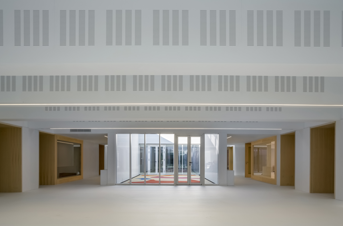 L'ingresso della scuola Arca di Noè nel bergamasco