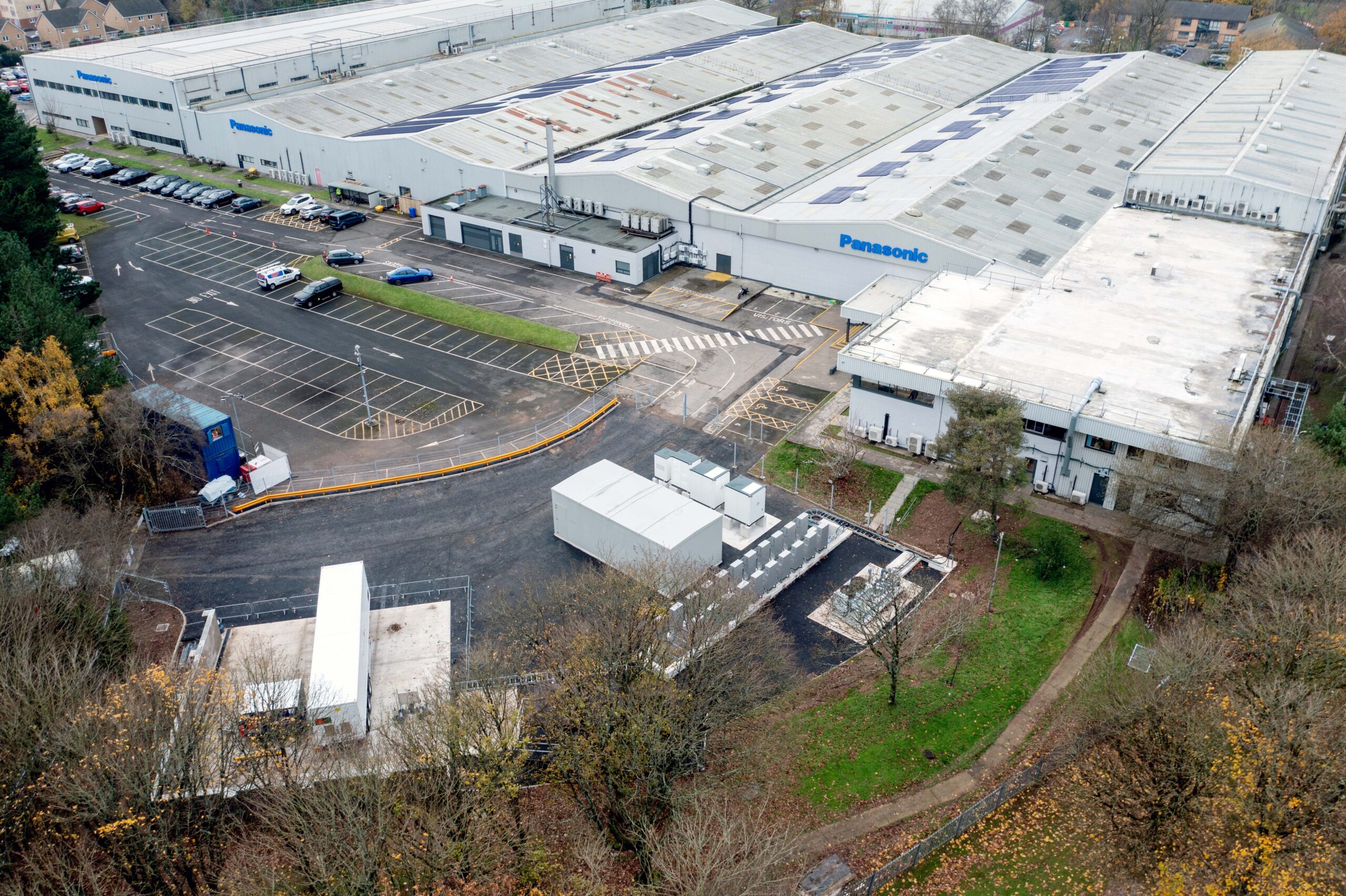 Lo stabilimento di Cardiff