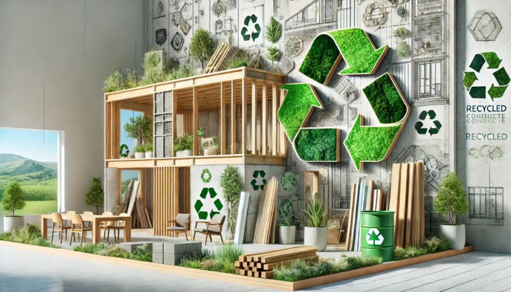 Contenuto di riciclato nei prodotti edili