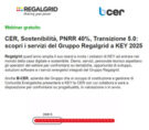 CER, Sostenibilità, PNRR 40%, Transizione 5.0: Regalgrid a KEY