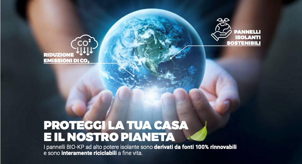 sistema a cappotto Bio KP di Bioisotherm