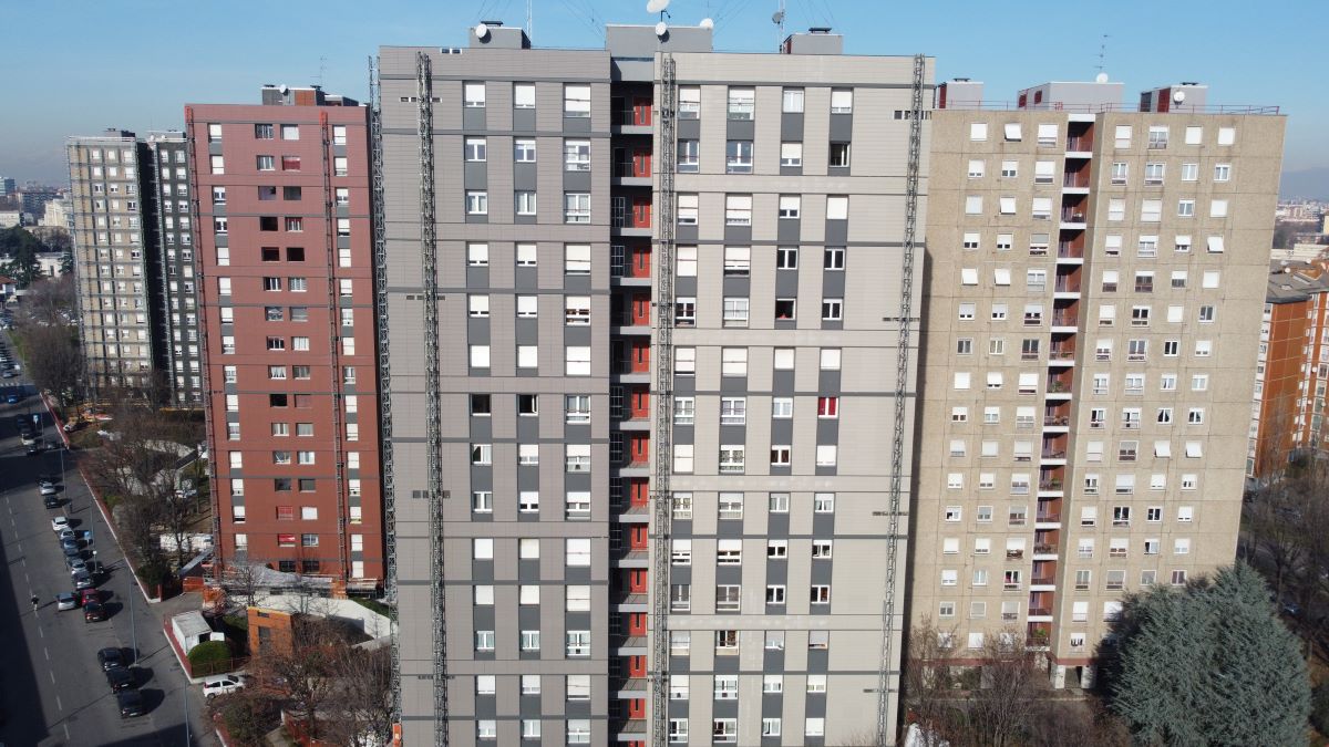 Riqualificazione energetica del condominio di via Ca’ Granda a Milano
