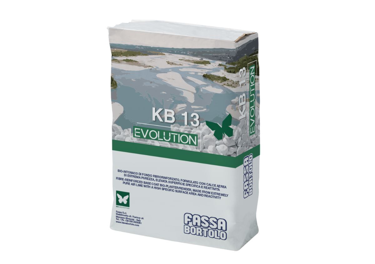 KB 13 EVOLUTION, intonaco sostenibile di Fassa Bortolo