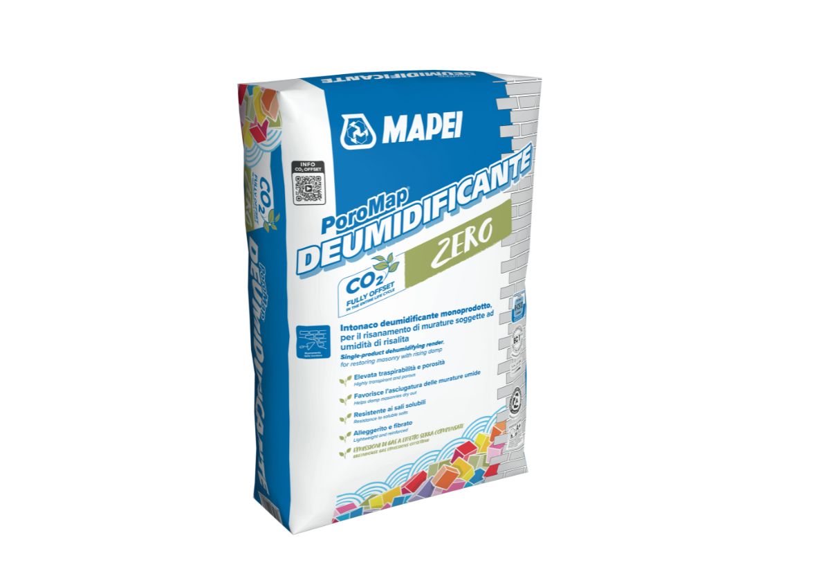 PoroMap intonaco Deumidificante di Mapei