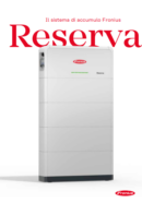Scarica la scheda tecnica di Fronius Reserva
