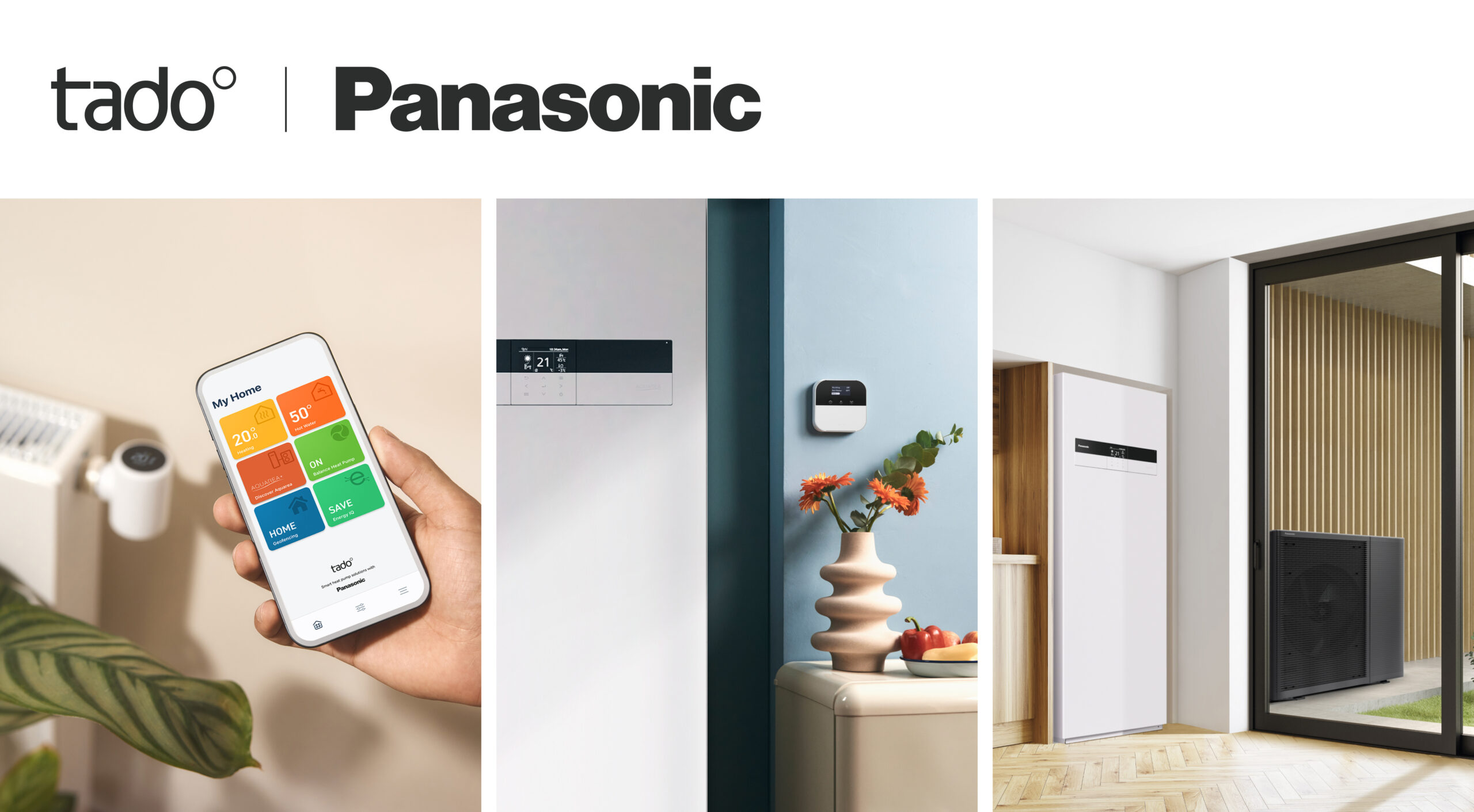 Panasonic e tado° insieme per il riscaldamento ad alta efficienza in Europa