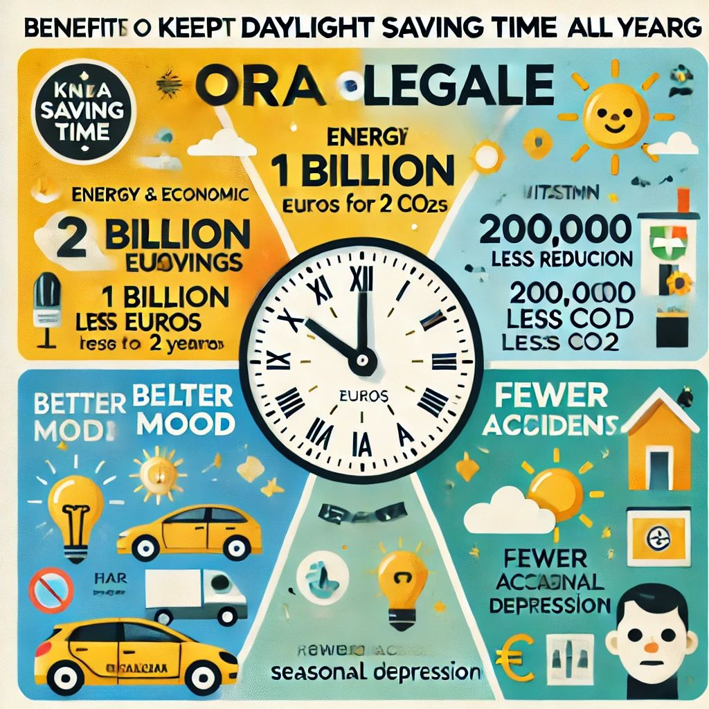 I benefici sulla salute dell'ora legale