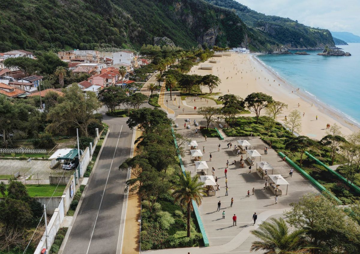 Il progetto di riqualificazione della spiaggia La Tonnara a Palmi