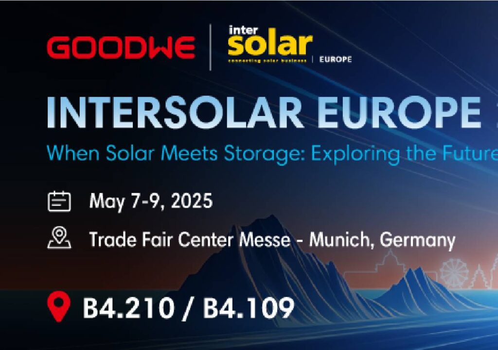 A Intersolar 2025 le proposte GoodWe per residenziale, C&I e utility-scale