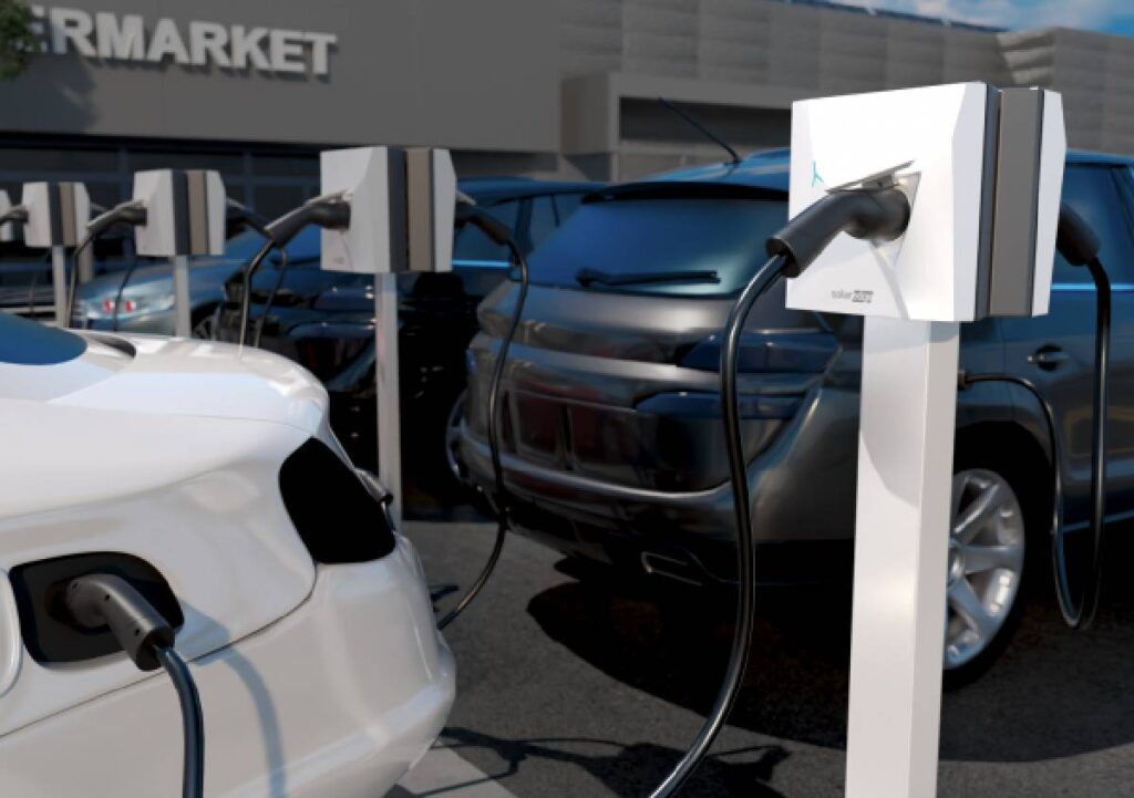 Ricarica per veicoli elettrici con energia solare