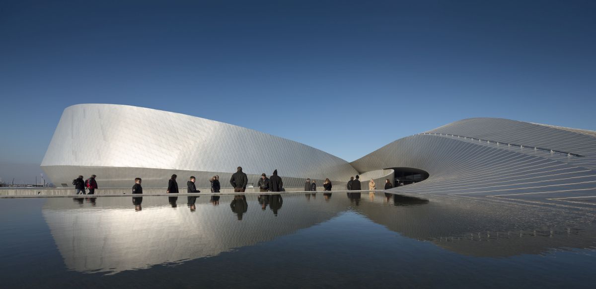 L'acquario nazionale danese, a Copenhagen, progetto di 3XN