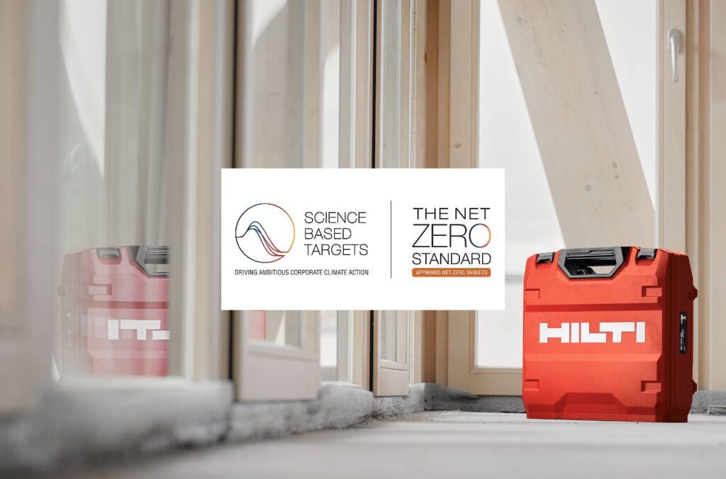 Giornata Mondiale dell’Ambiente: Hilti punta al raggiungimento delle zero emissioni
