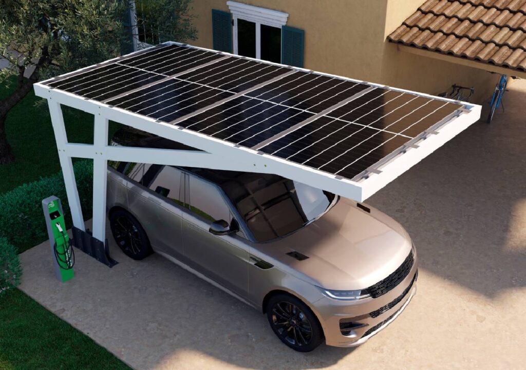 Carport fotovoltaico Enersun