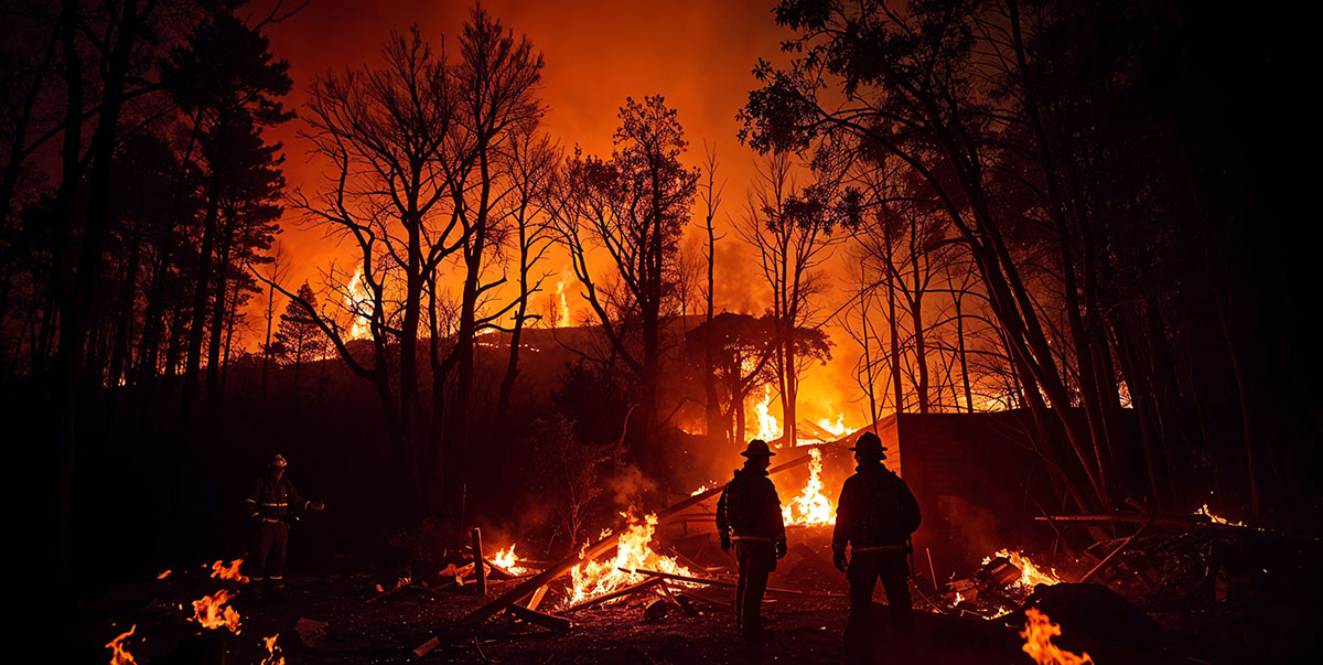 Impatto incendi e deforestazione su cambiamento climatico
