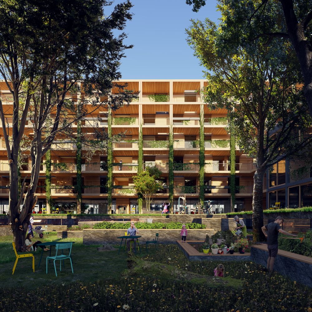 Juf Nienke ad Amsterdam progetto di SeARCH & RAU