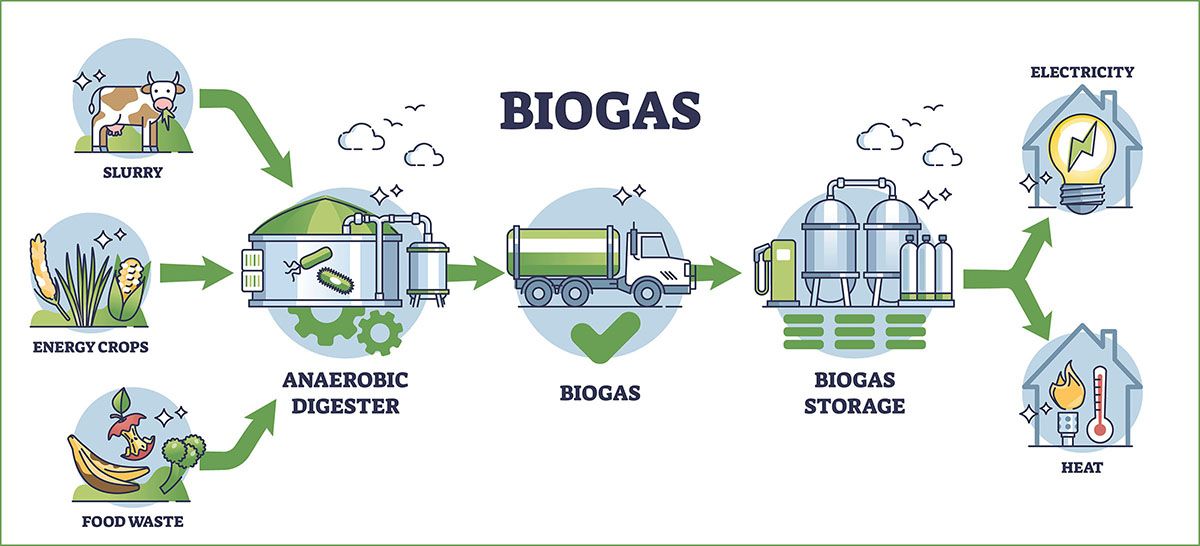 Biomasse gassose: biogas e biometano