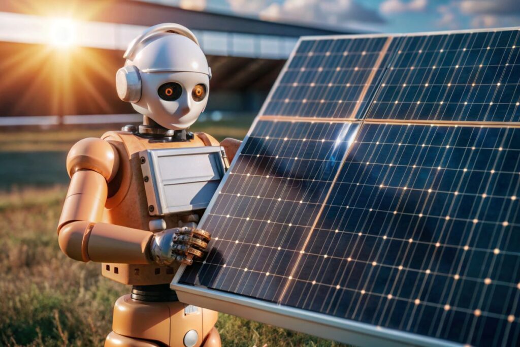Automazione del fotovoltaico: AI e robotica plasmano il futuro dell’energia solare