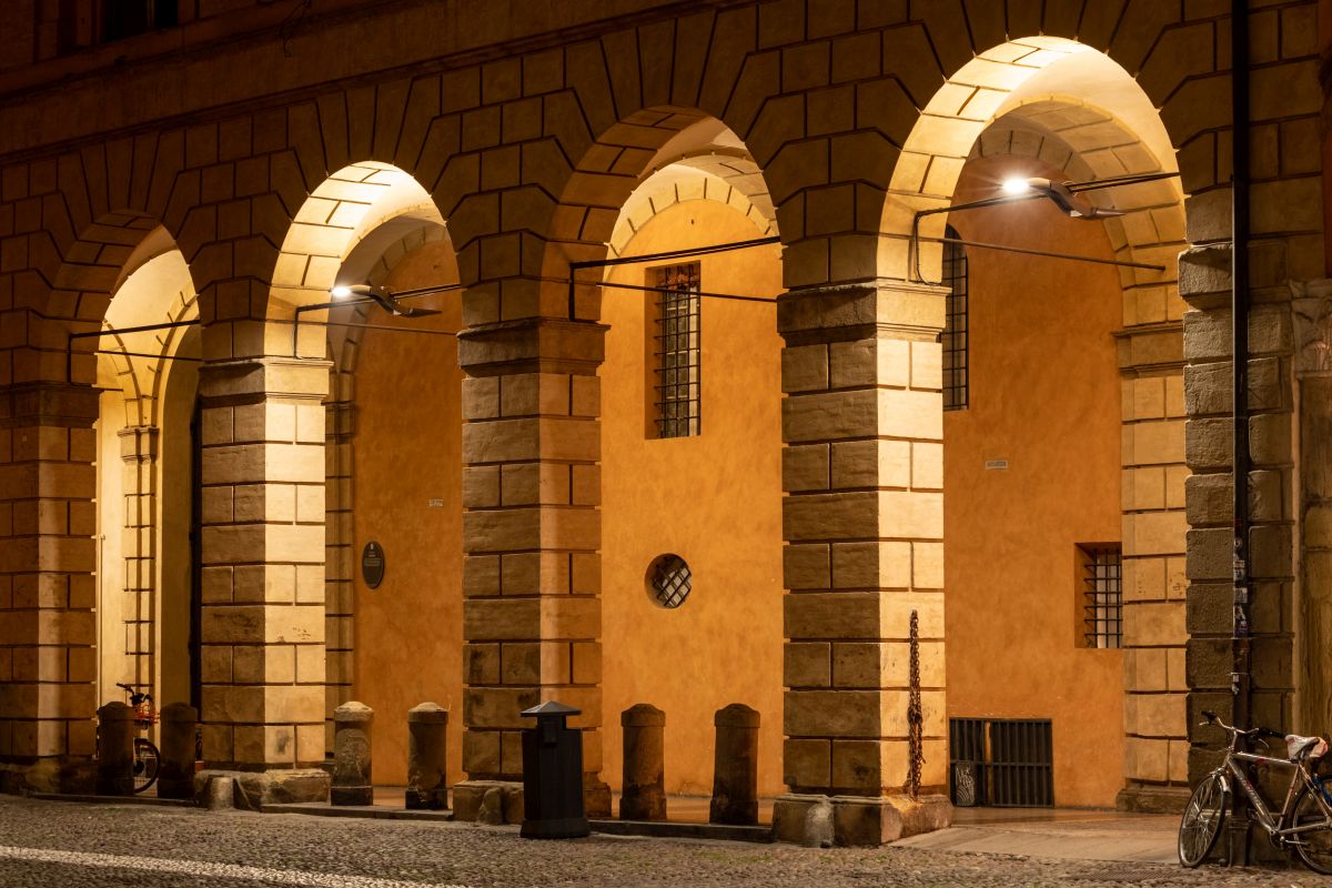 Illuminazione BIRD I-DEA Piazza Santo Stefano