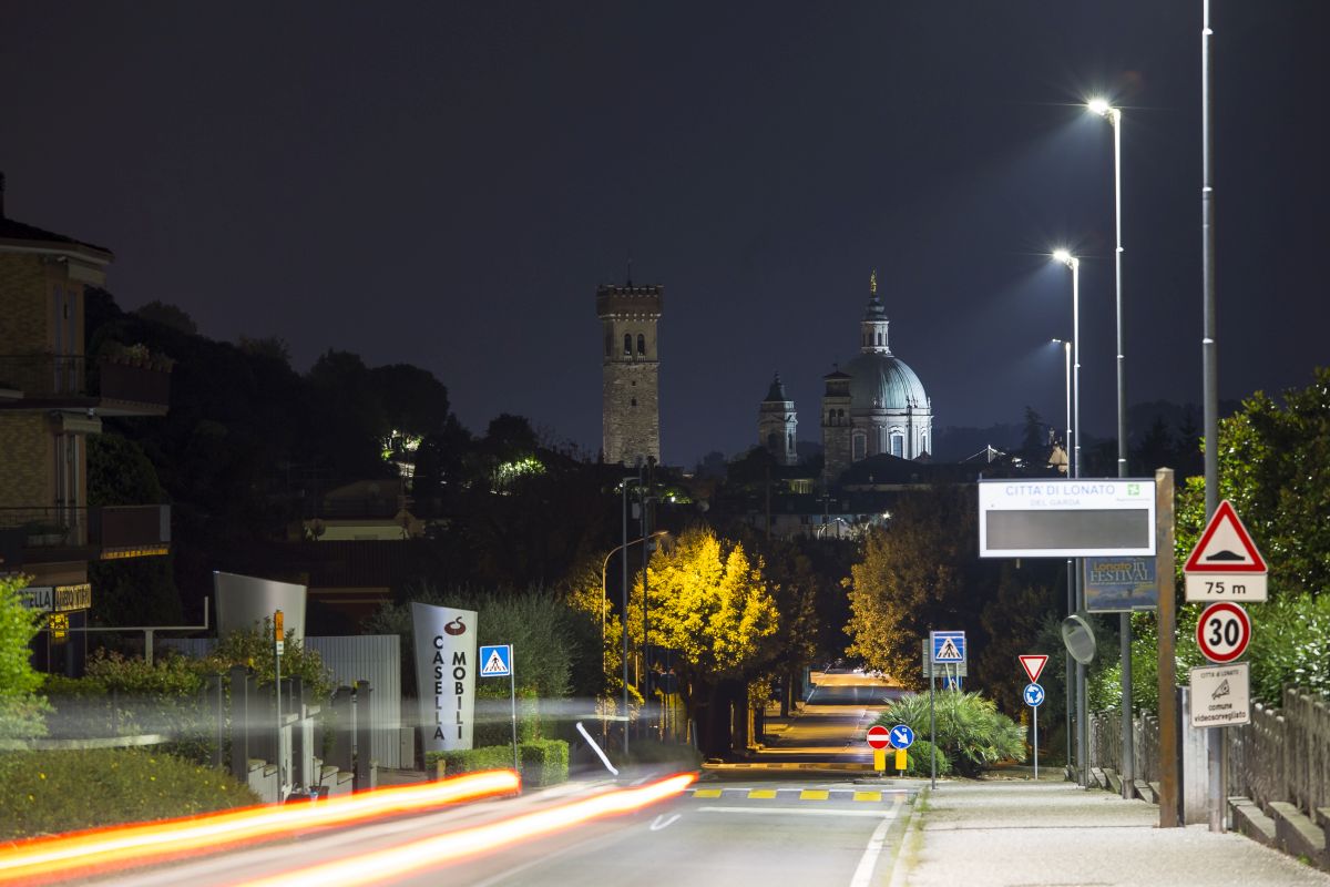Illuminazione pubblica di CARIBONI GROUP a Lonato del Garda 
