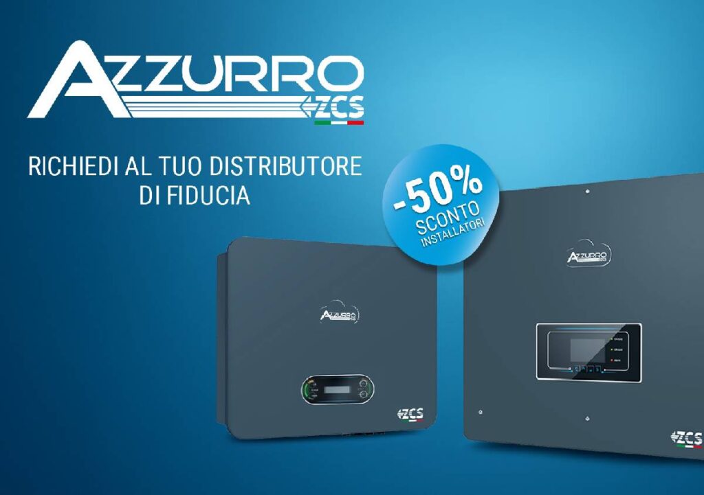 ZCS Azzurro: continua la promozione -50%