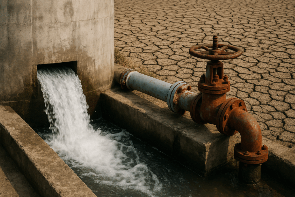 Crisi idrica in Italia e gestione inefficiente dell'acqua