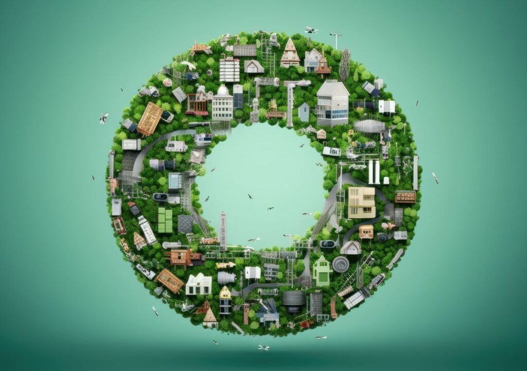 Economia circolare: come progettare edifici con materiali riciclati e facilmente smontabili