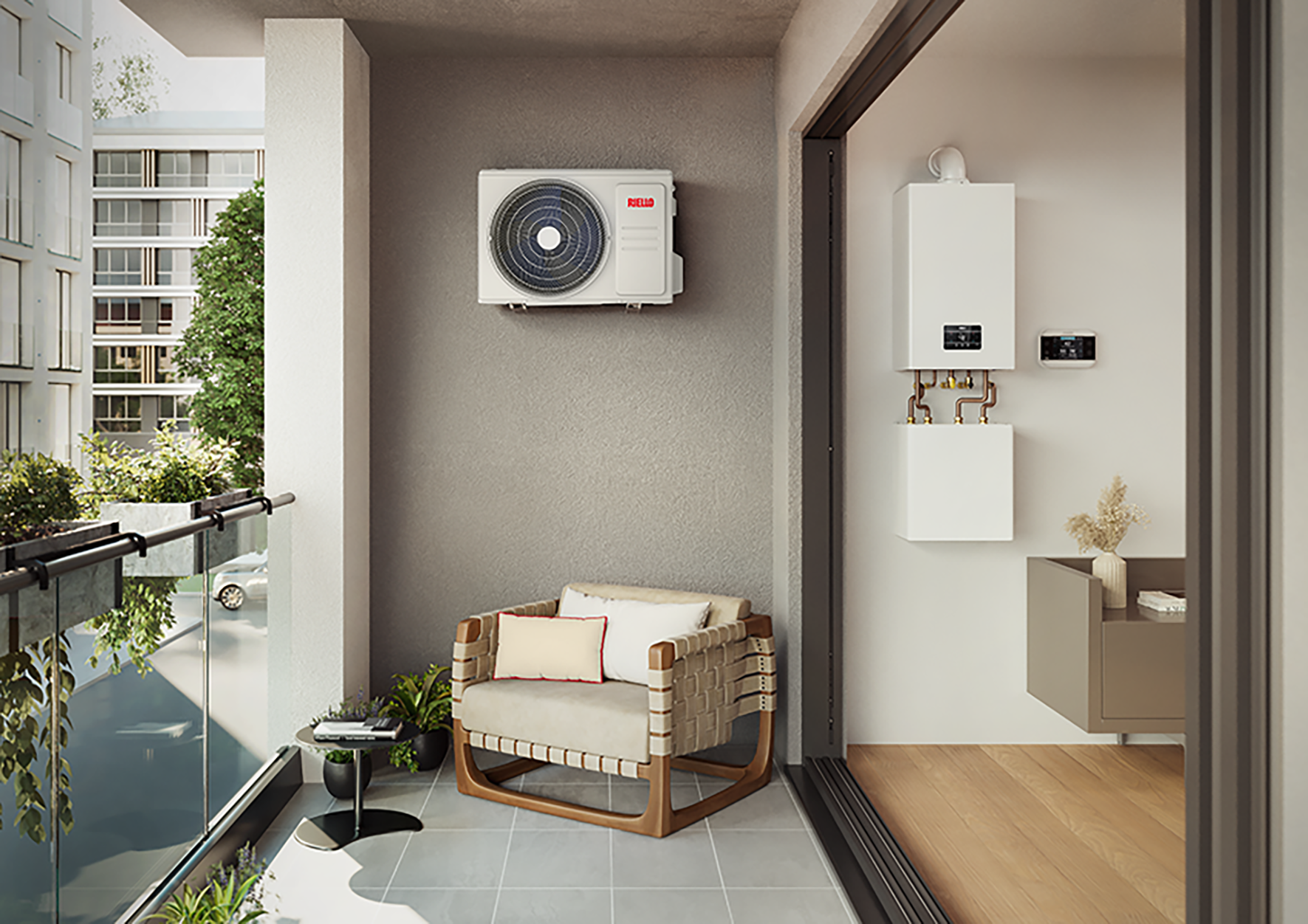 ADAPTO HYBRID: il sistema ibrido intelligente firmato Riello per la casa del futuro
