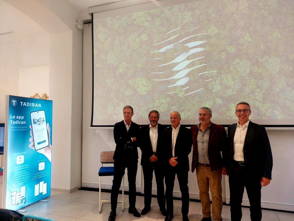 Il management Tadiran Italia alla conferenza stampa di presentazione
