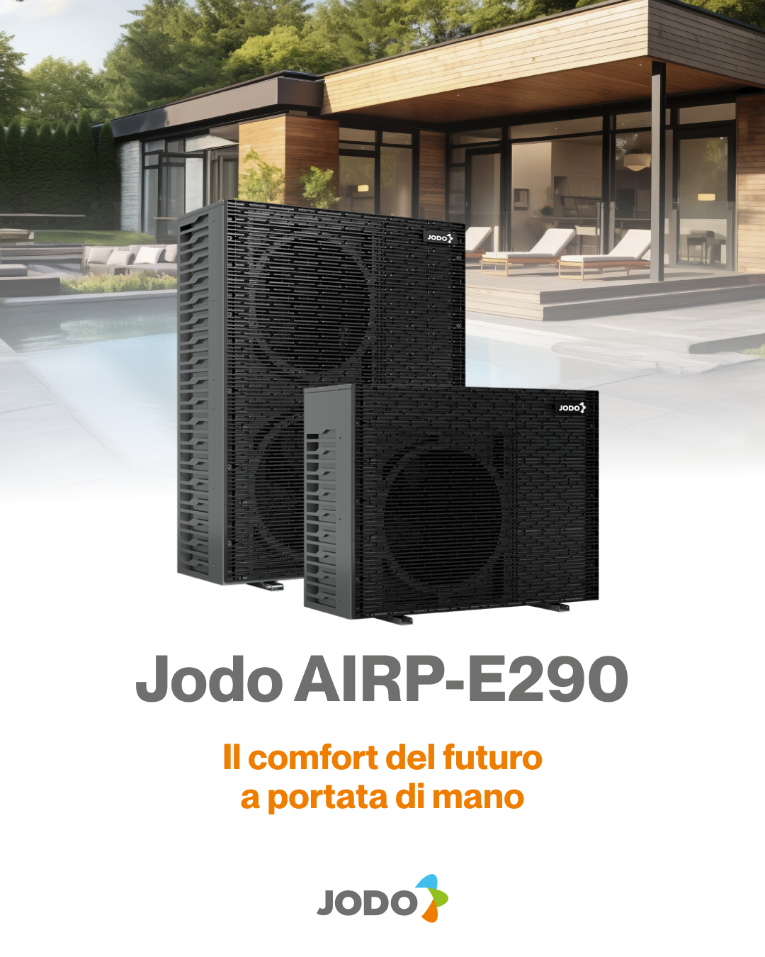 JODO AIRP-E290: efficienza e sostenibilità per la climatizzazione del futuro