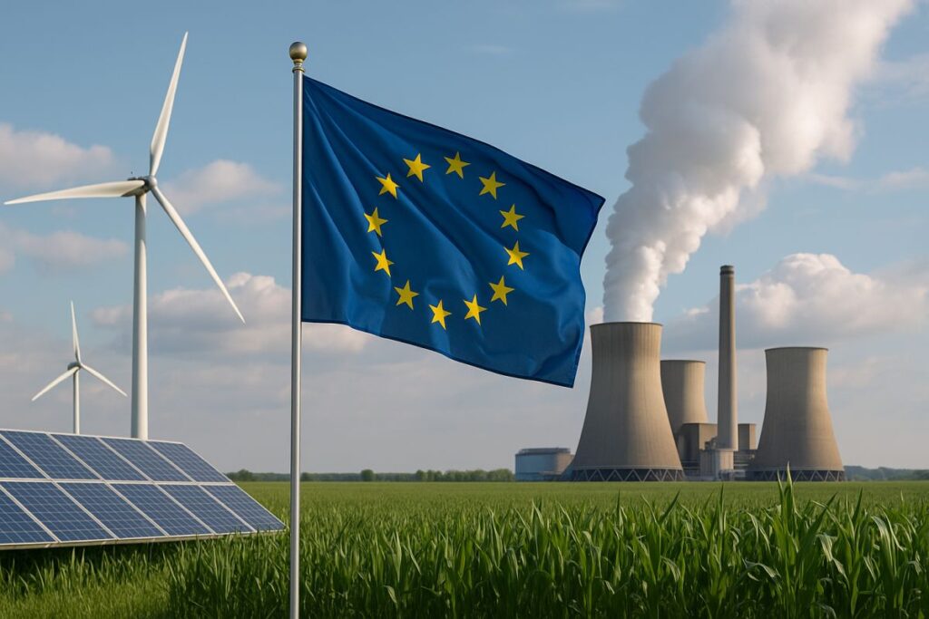Target climatico UE 2040: via libera del Consiglio al -90% di emissioni