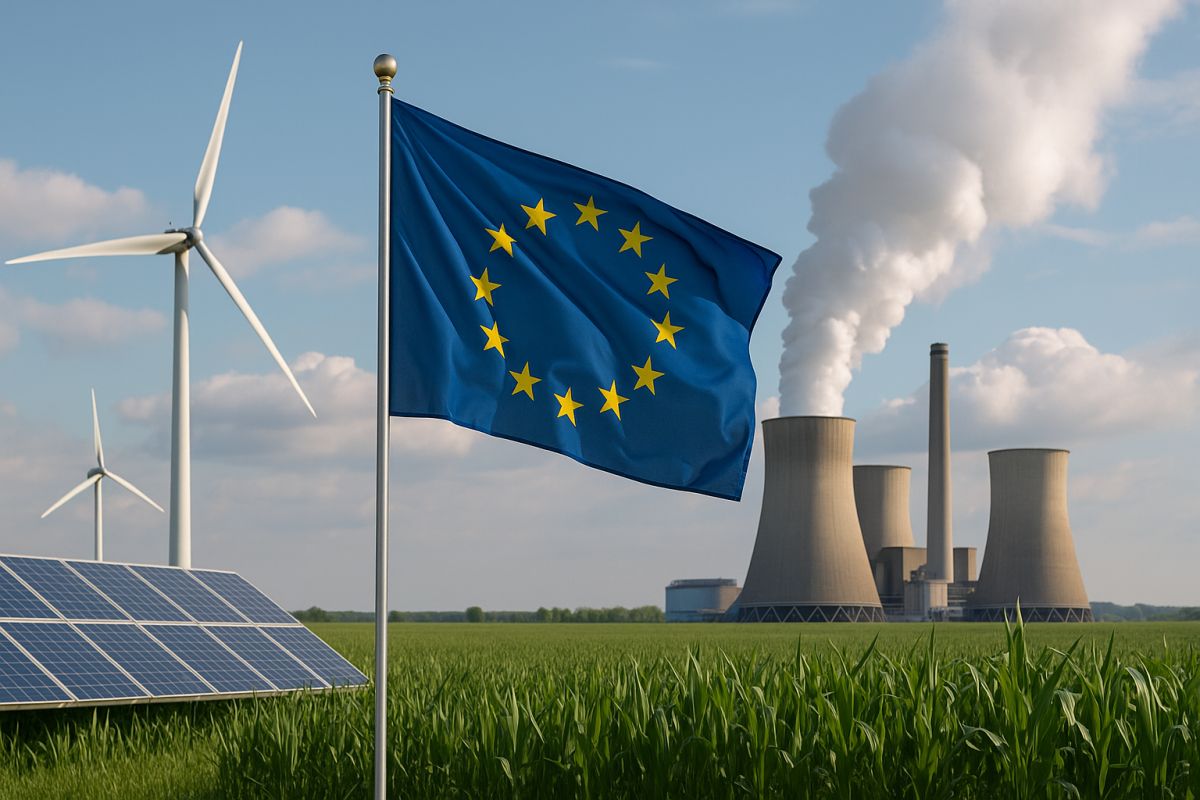 Target climatico UE 2040: via libera del Consiglio al -90% di emissioni