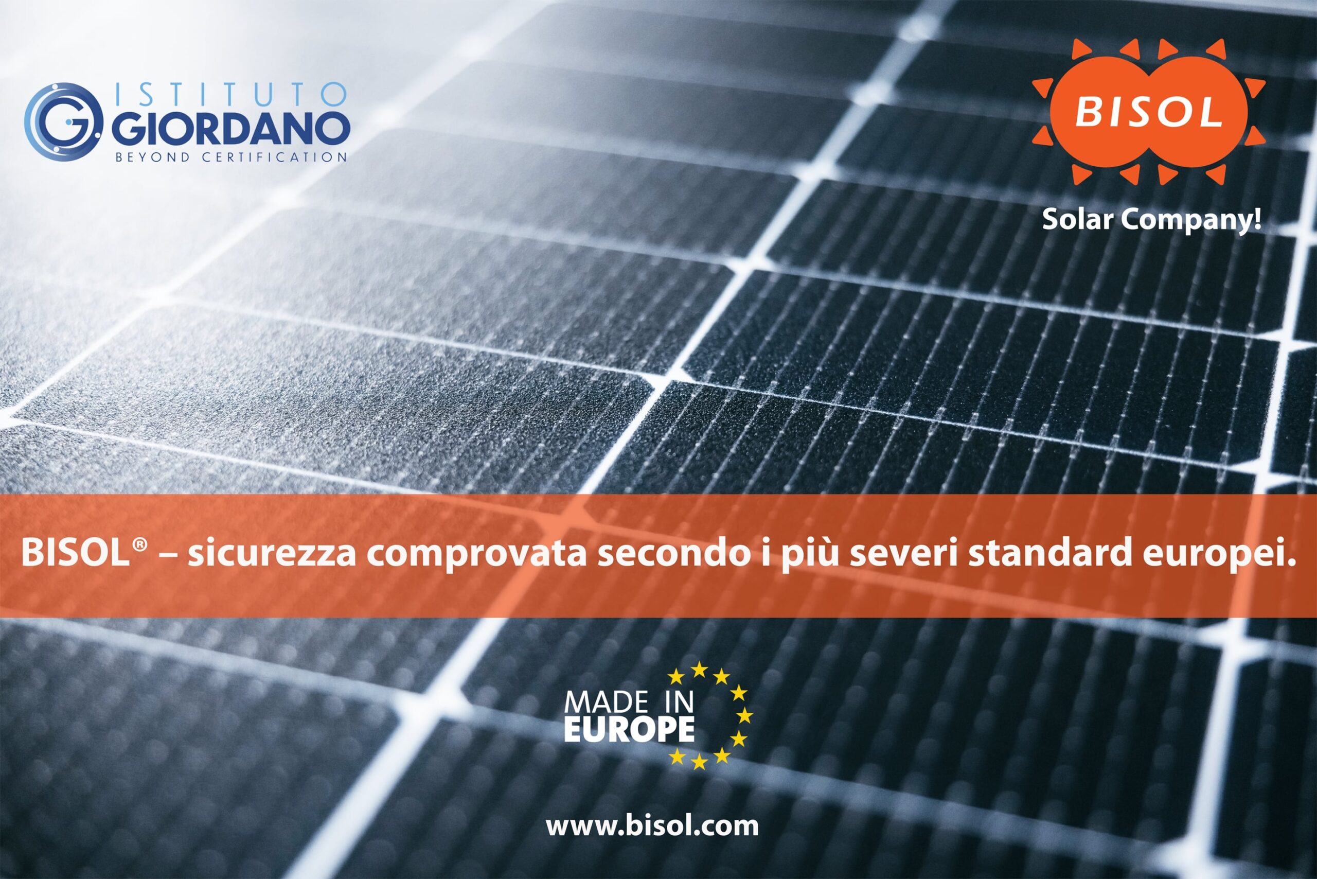 Moduli fotovoltaici BISOL: superati i nuovi test antincendio italiani