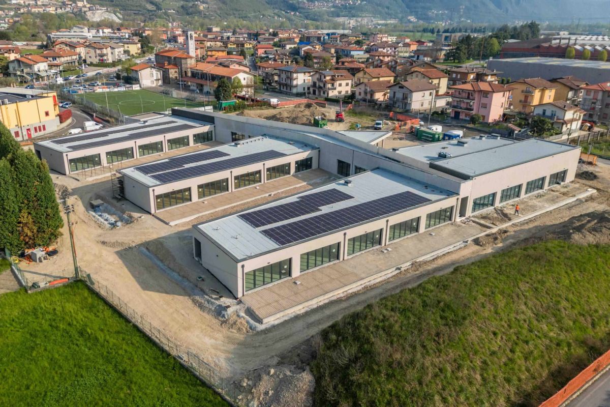 La nuova scuola circolare e NZEB di Costa Volpino