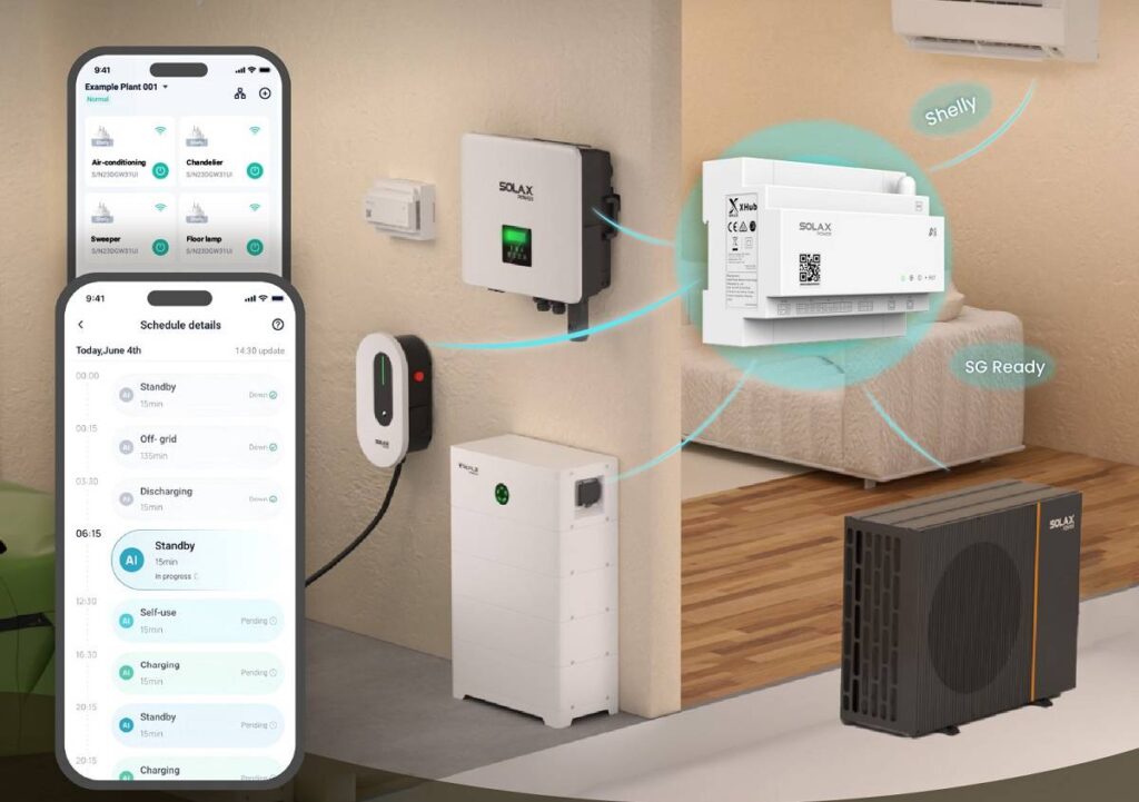 Gestione intelligente dell’energia domestica con X-Hub di SolaX Power