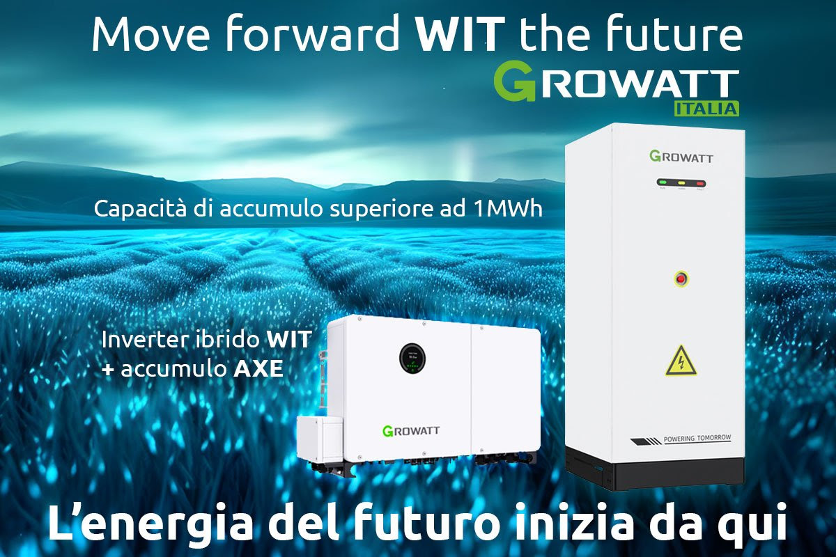 Accumulo energetico per il settore C&I: il sistema BESS WIT 50 di GROWATT