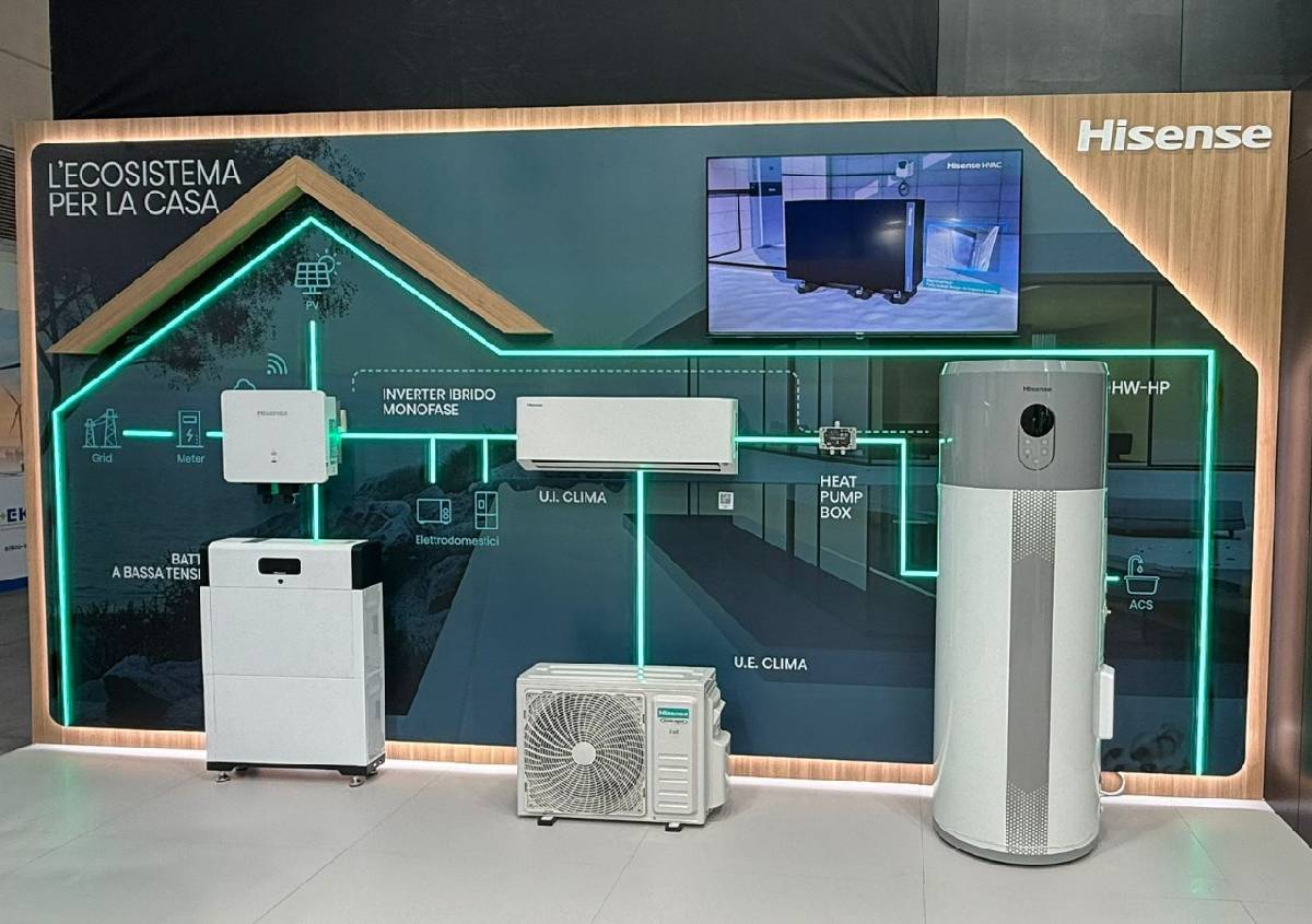 Hisense porta a KEY le novità HVAC per una gestione energetica intelligente