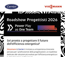 Roadshow 2026 per i progettisti con Viessmann e Carrier 16
