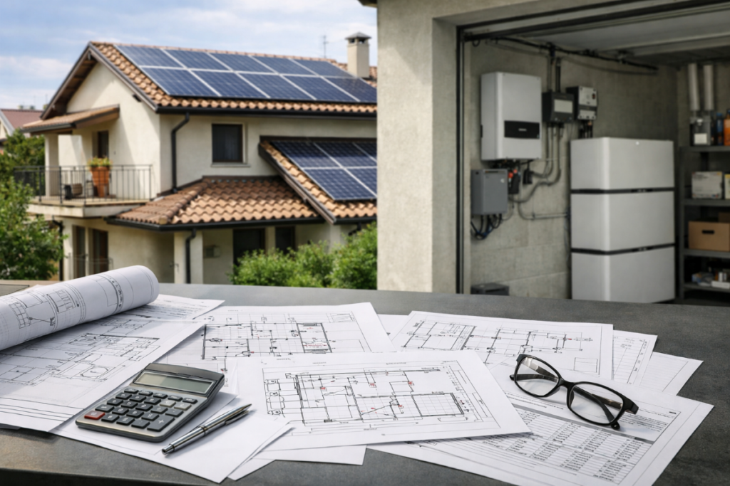 Fotovoltaico e sistemi di accumulo: come ottenere la detrazione con il bonus ristrutturazioni